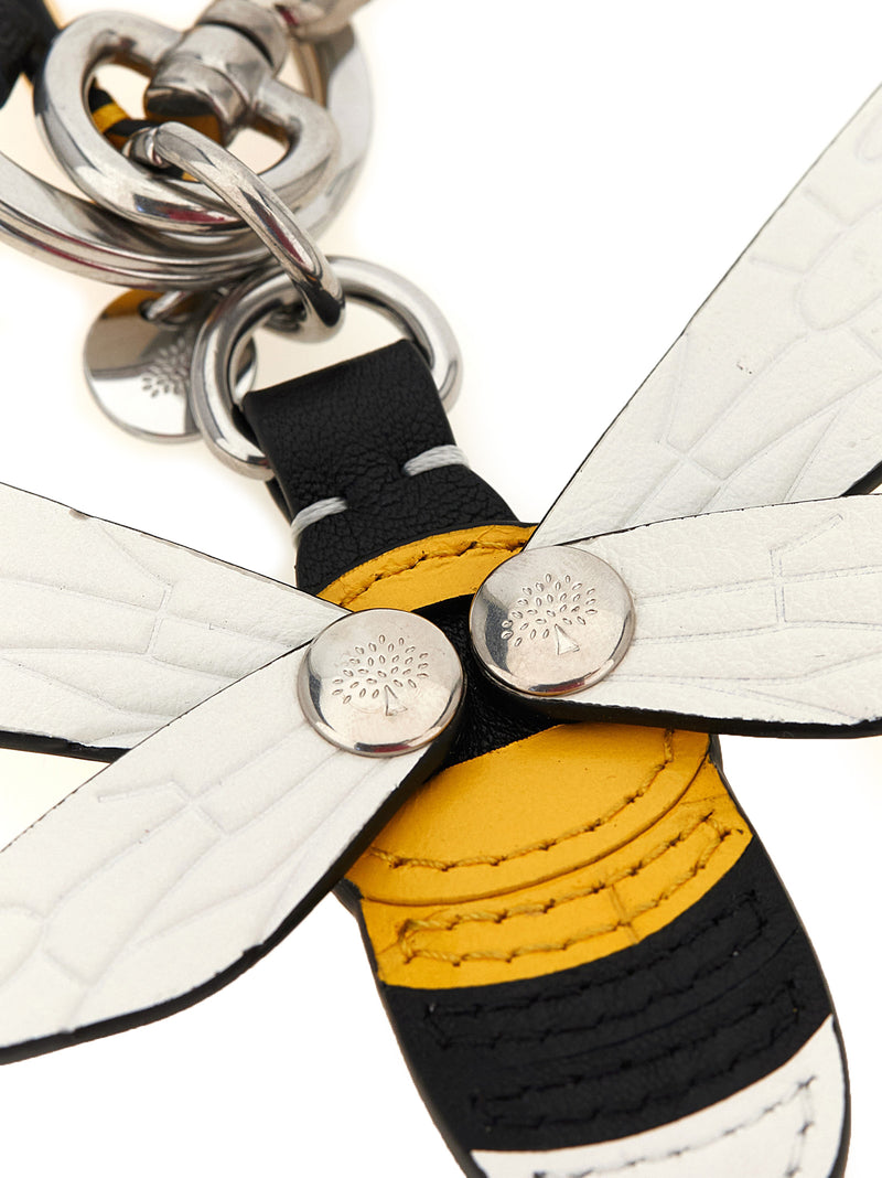 Mulberry Multicolor Calfskin Keychain