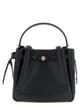 Sac bandoulière en cuir de vachette noir Tory Burch