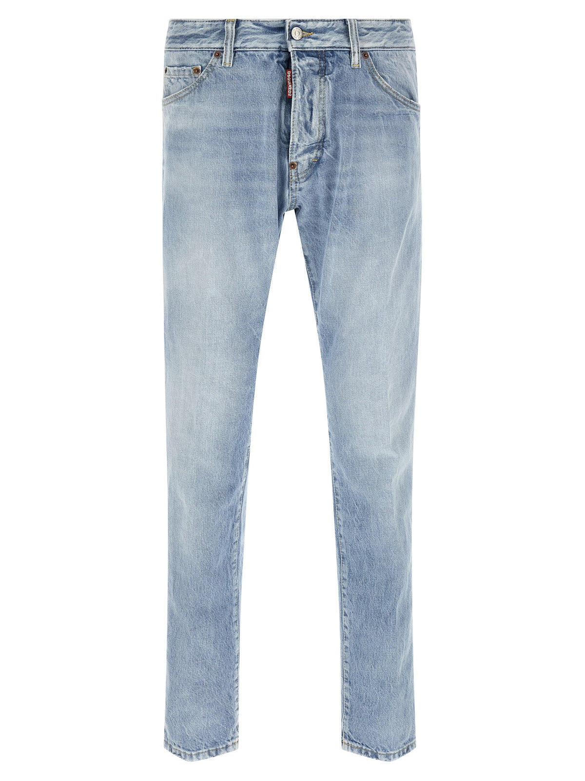 Dsquared² Jean en jean de coton bleu