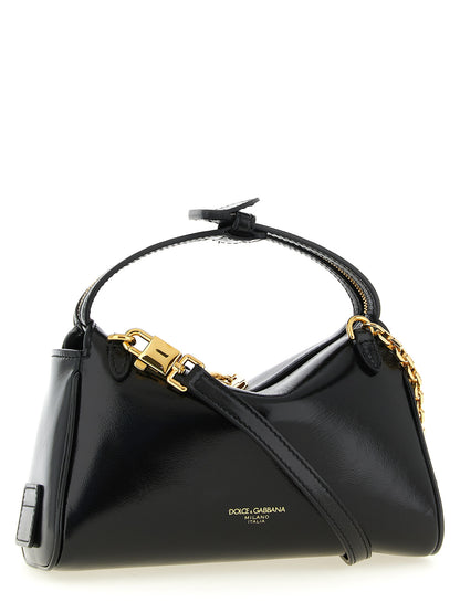 Dolce & Gabbana Black Calfskin Handbag