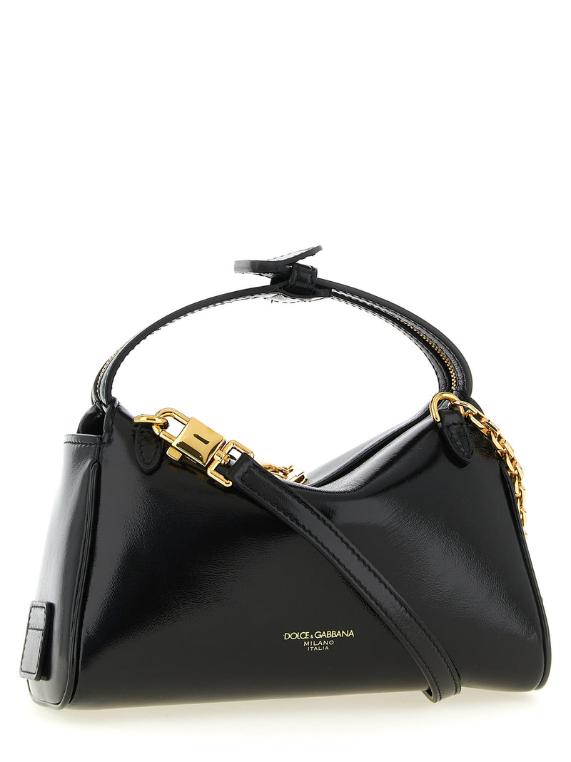 Dolce & Gabbana Black Calfskin Handbag