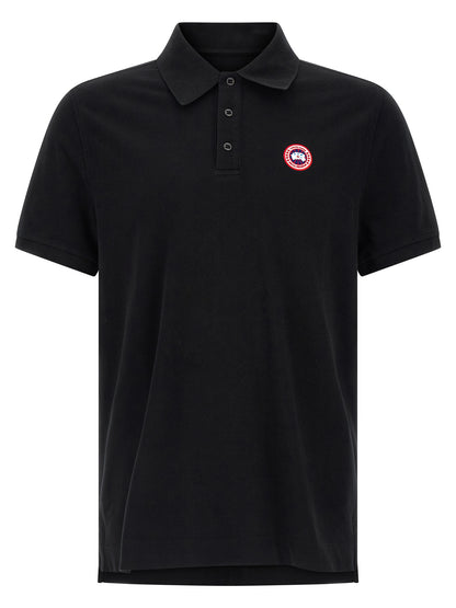 Canada Goose Black Cotton Polo Shirt