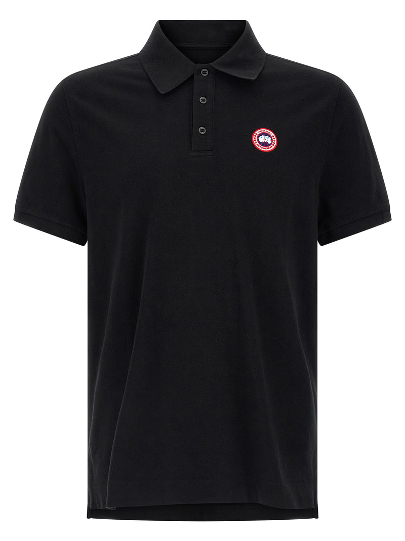 Canada Goose Black Cotton Polo Shirt