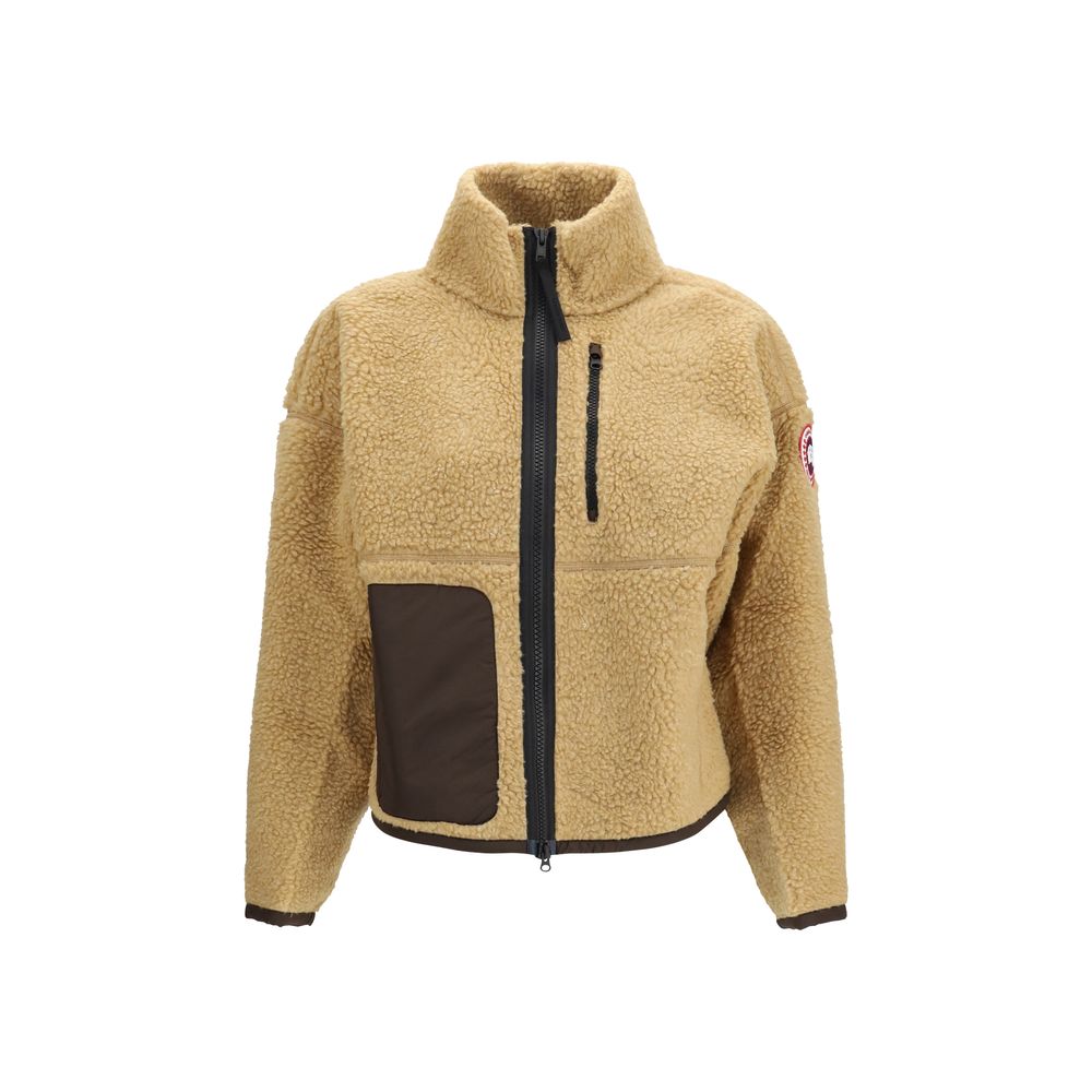 Sweat-shirt en laine marron Oves Aries de Canada Goose
