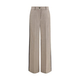 Pantalon P.A.R.O.S.H. Oves Aries en laine grise