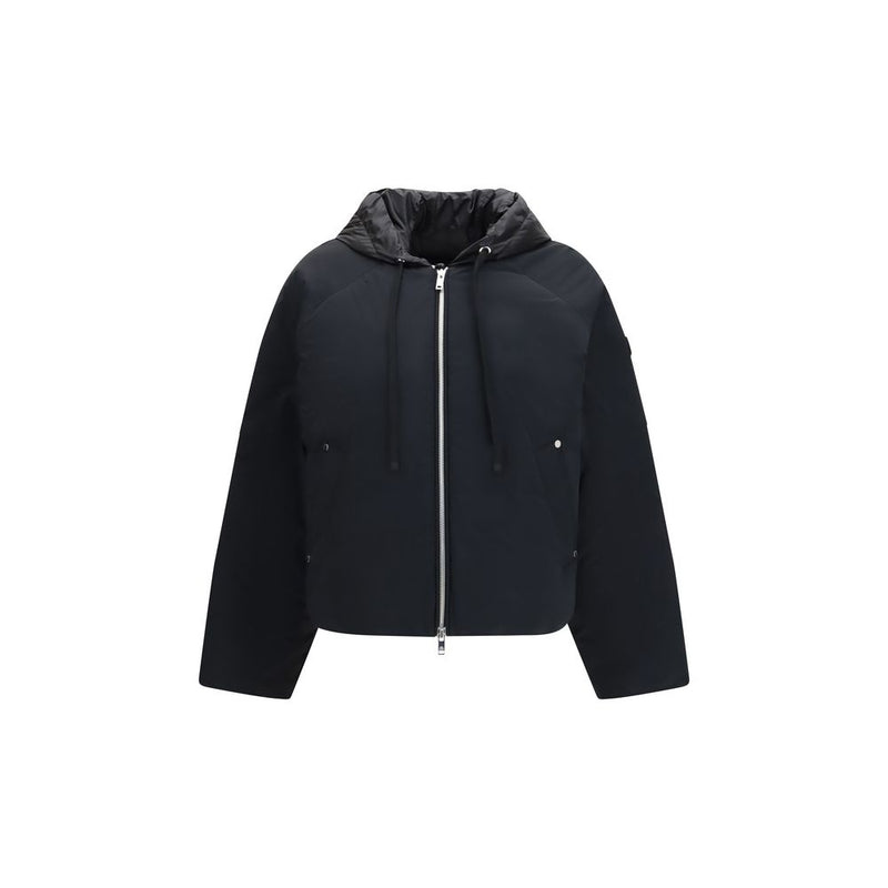 Moose Knuckles Black Nylon Bomber
