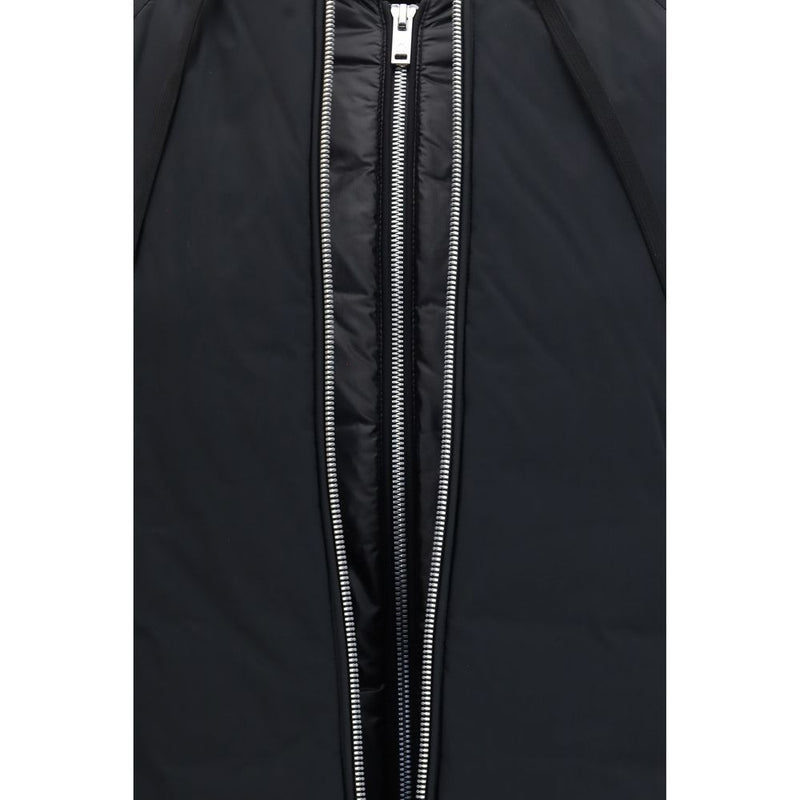 Moose Knuckles Black Nylon Bomber