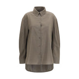 Chemise Jacquemus en coton gris