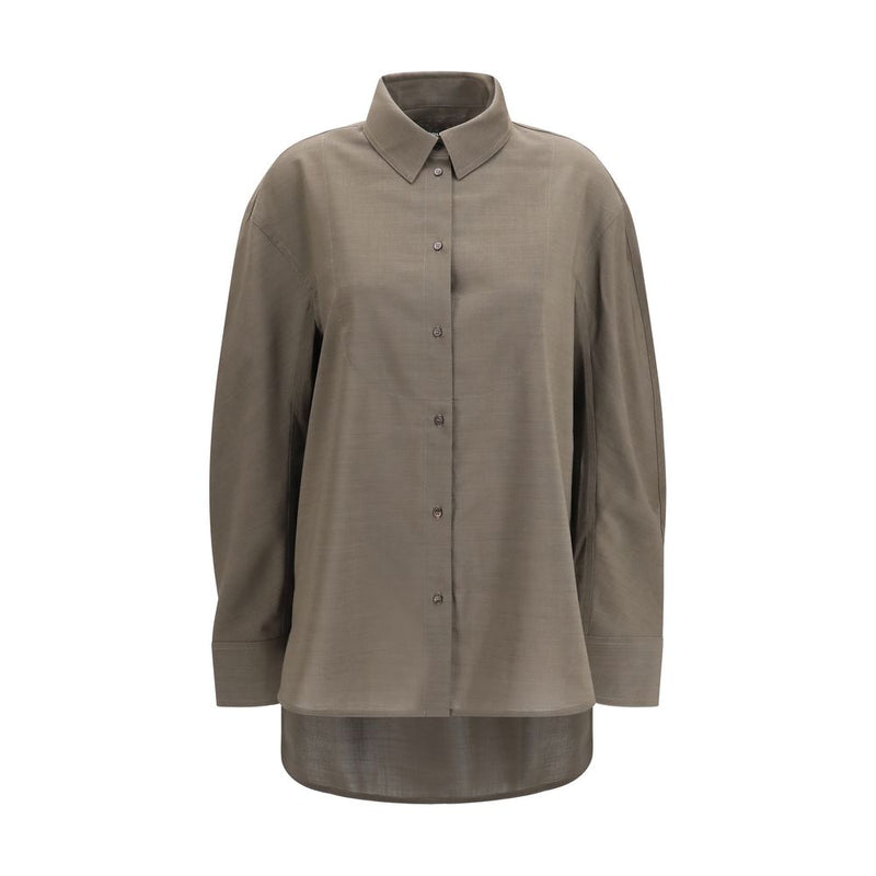 Jacquemus Gray Cotton Shirt