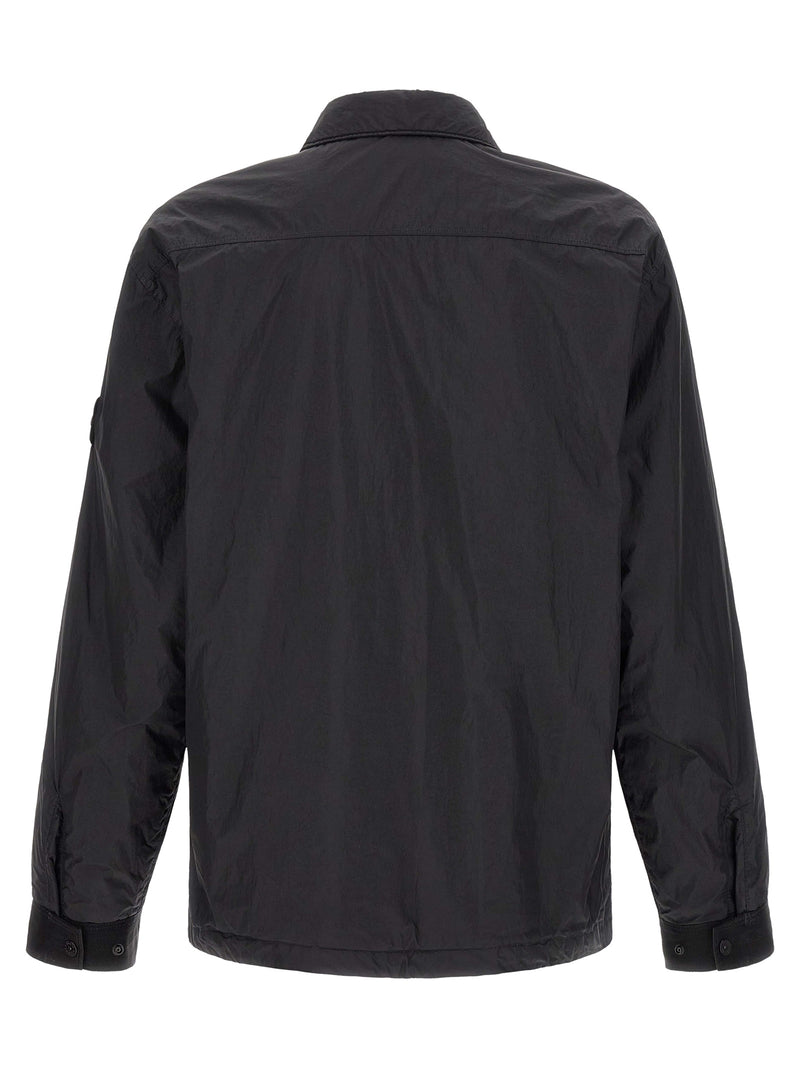 Stone Island Black Polyamide Shell Jacket