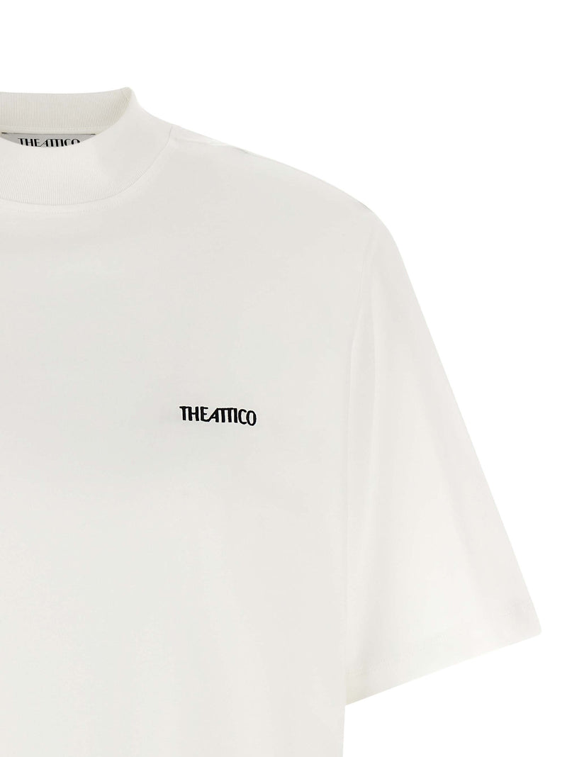 The Attico White Cotton T-Shirt