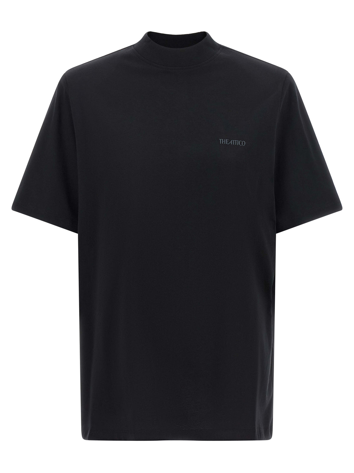 The Attico Black Cotton T-Shirt