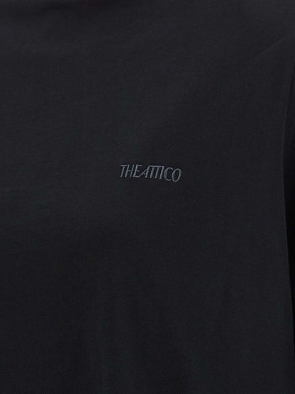 The Attico Black Cotton T-Shirt