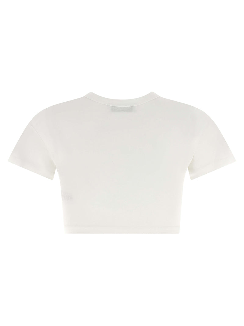 The Attico White Cotton T-Shirt