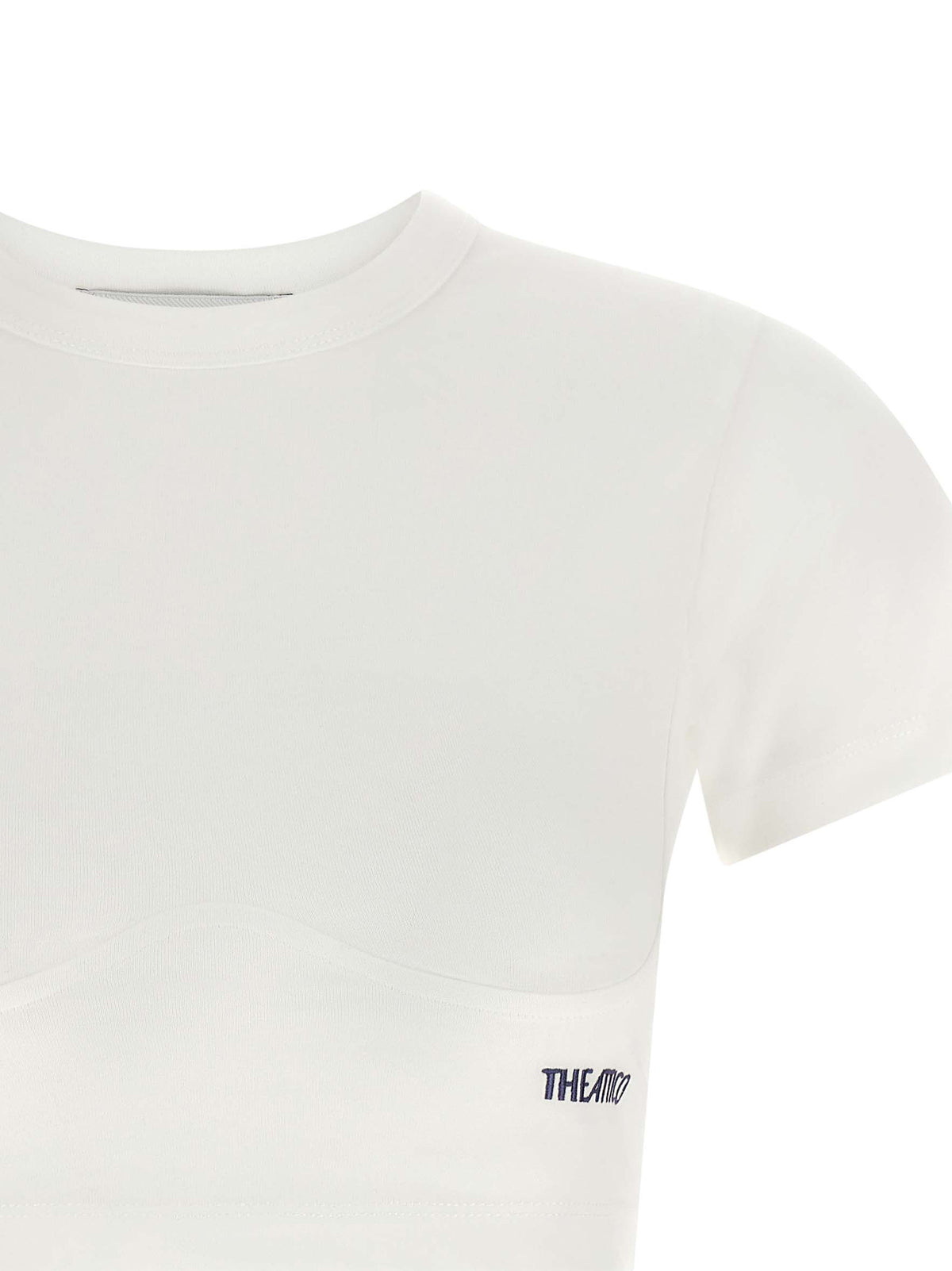 T-shirt The Attico en coton blanc