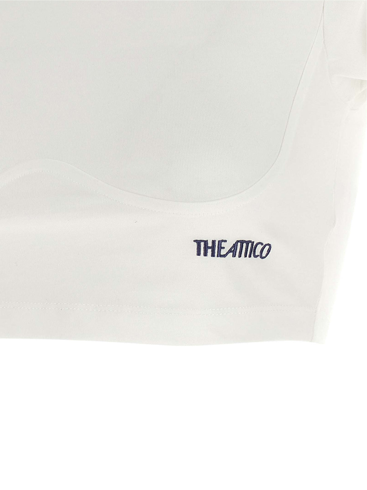 T-shirt The Attico en coton blanc