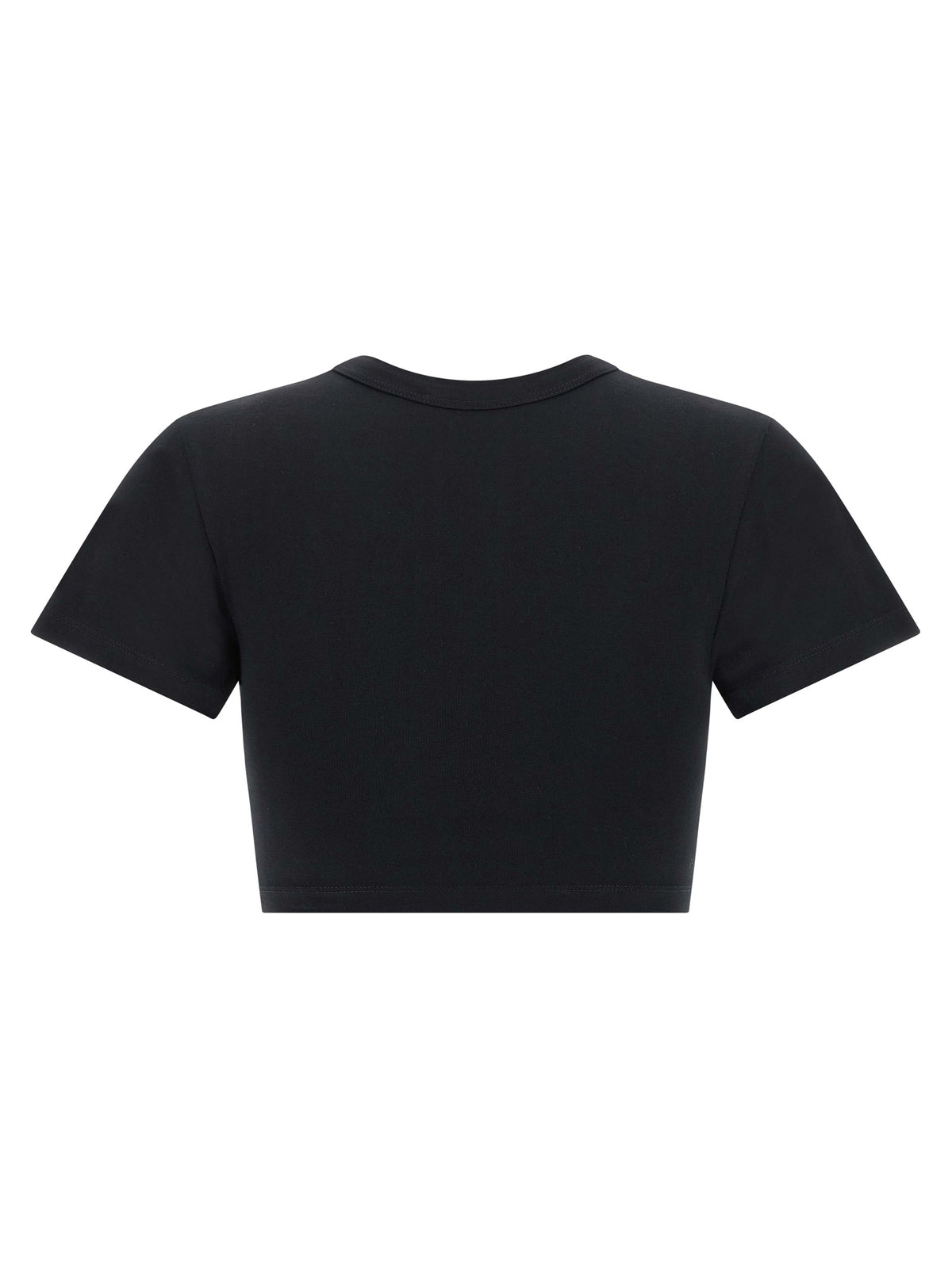 The Attico Black Cotton T-Shirt