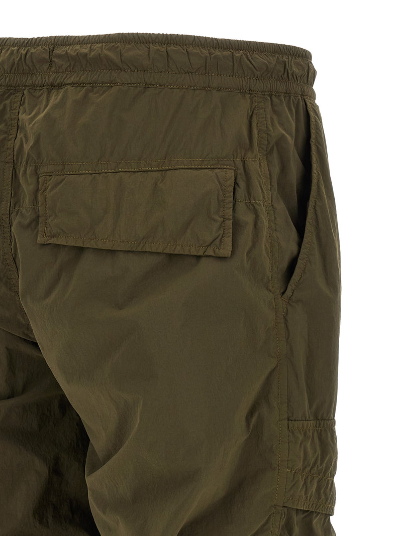 Stone Island Bicolor Polyamide Cargo Pants