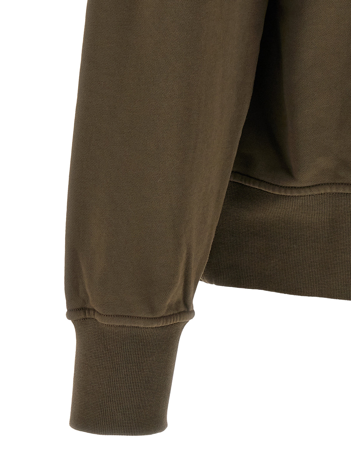 Sweat-shirt en coton gris Stone Island