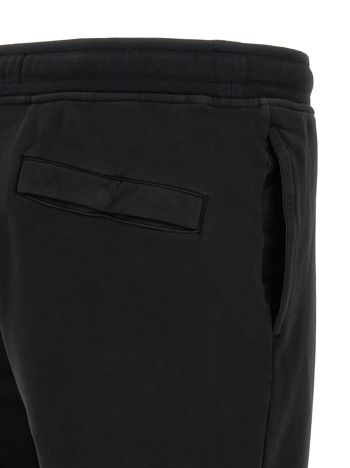 Pantalon de jogging en coton noir Stone Island