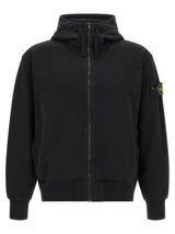 Sweat-shirt Stone Island en coton noir