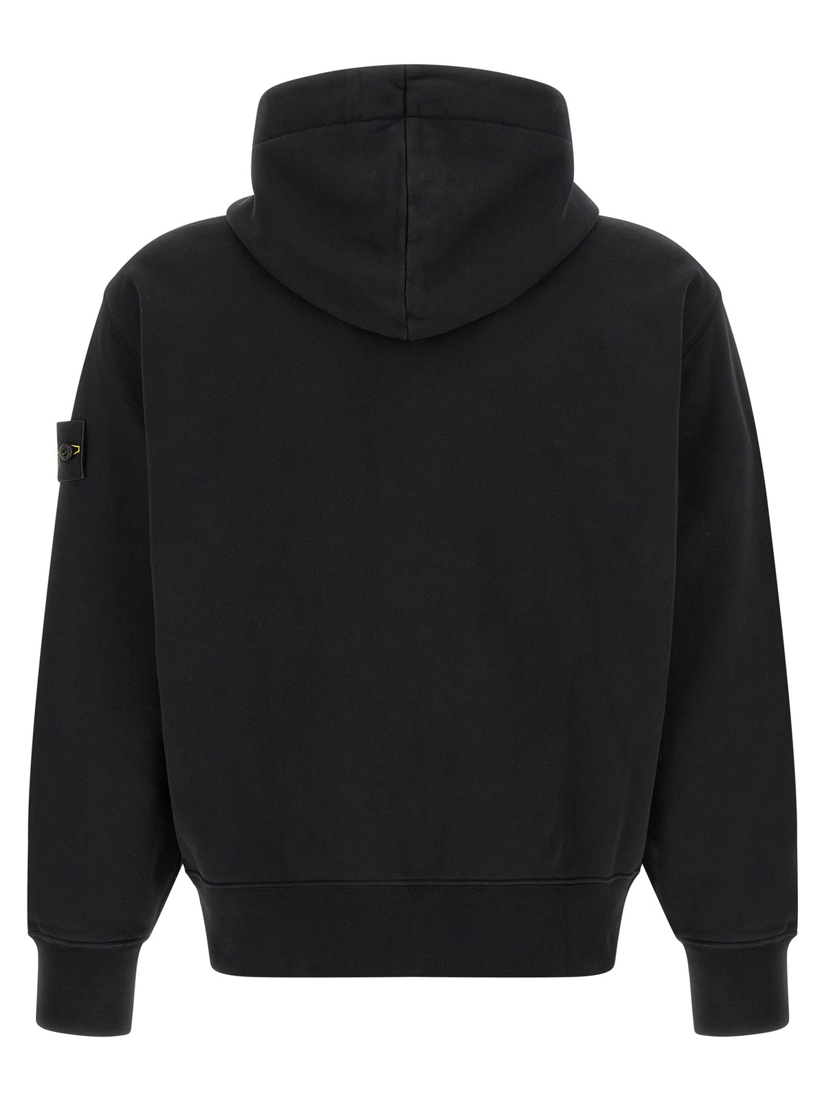 Sweat-shirt Stone Island en coton noir