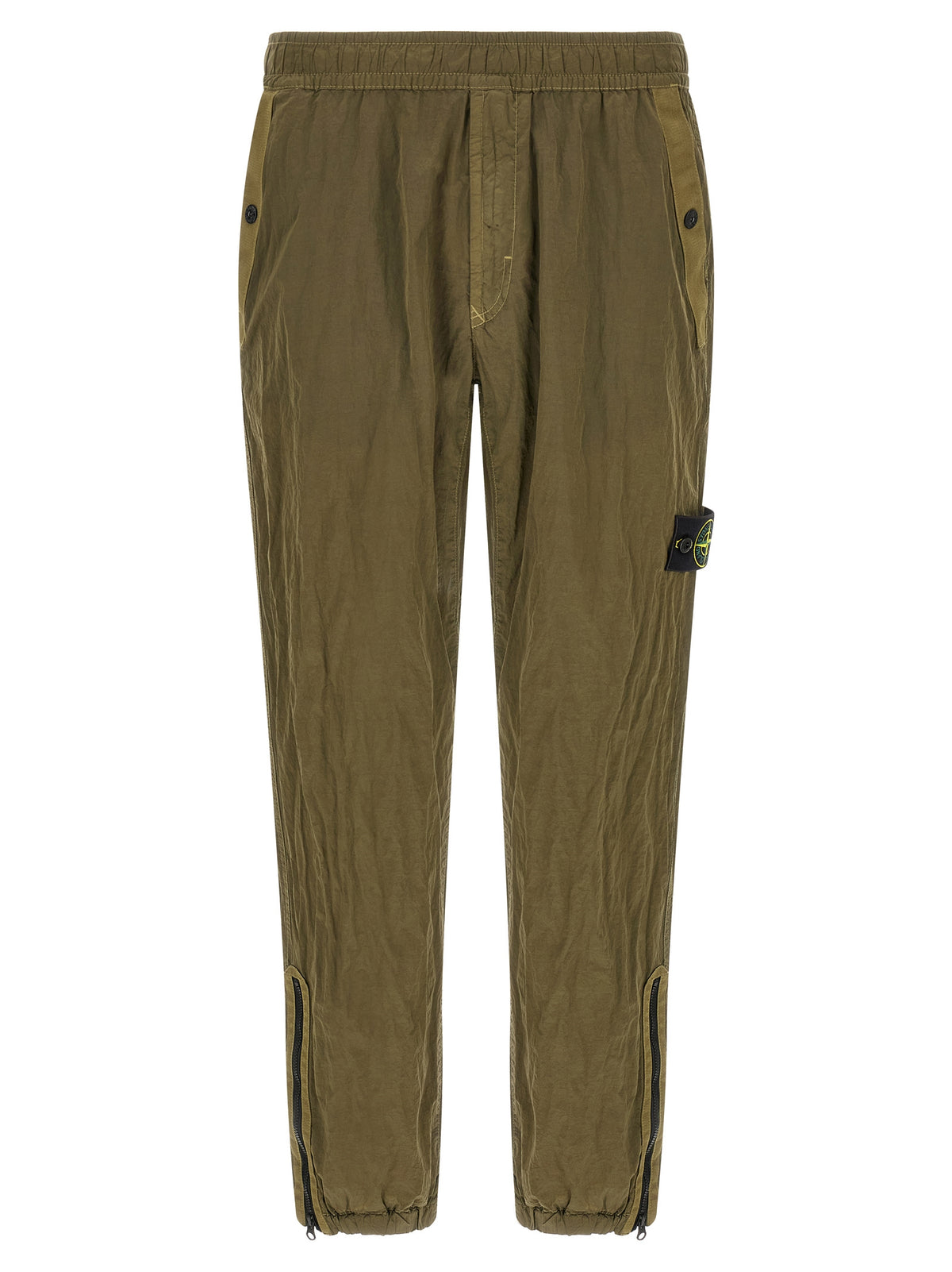 Pantalon de sport Stone Island bicolore en polyamide