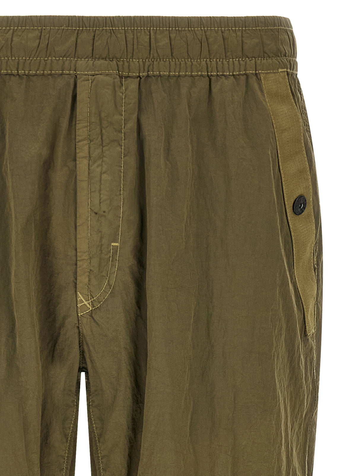 Pantalon de sport Stone Island bicolore en polyamide