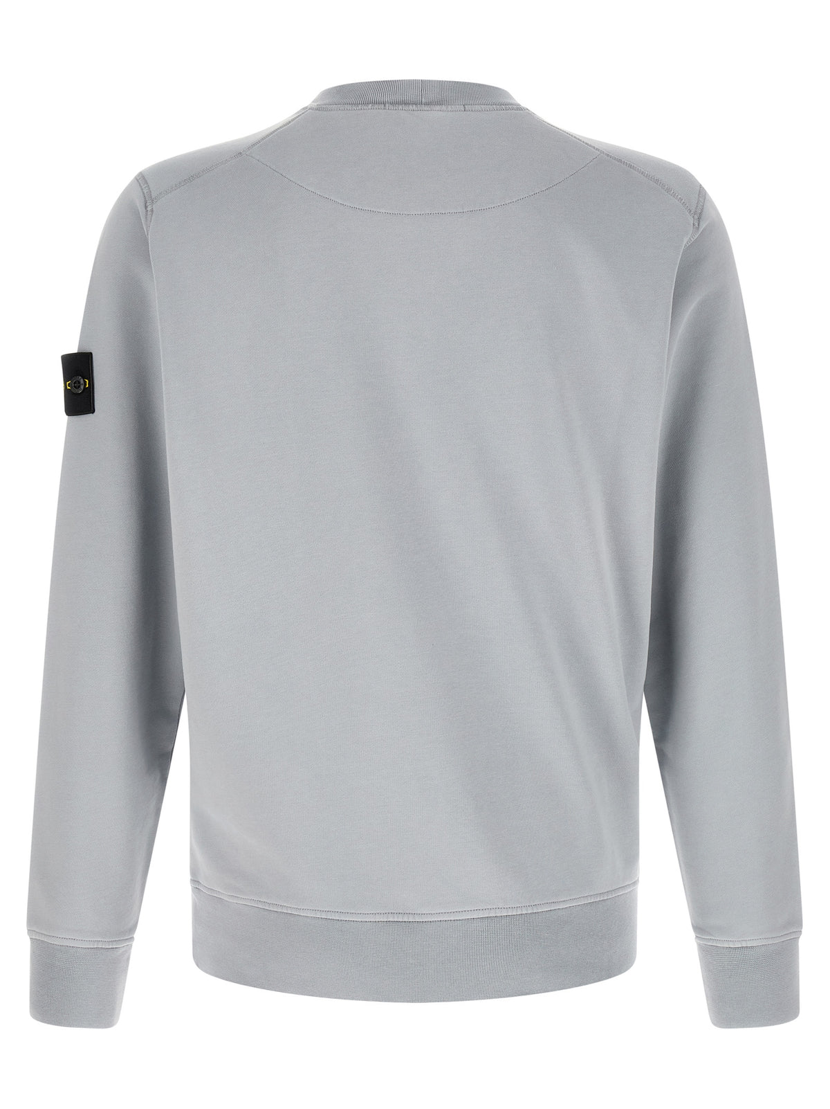 Sweat-shirt en coton gris Stone Island