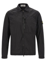 Chemisier noir en polyamide Stone Island