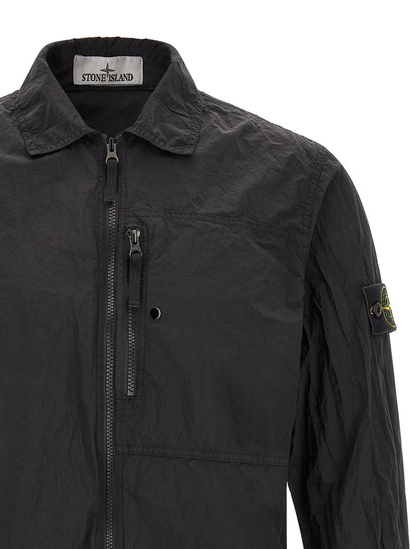Stone Island Black Polyamide Blouse