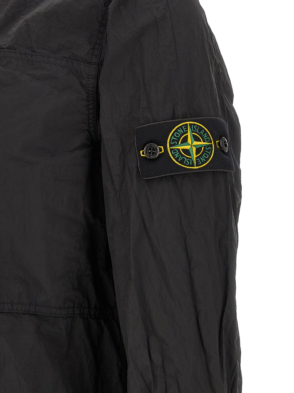 Chemisier noir en polyamide Stone Island