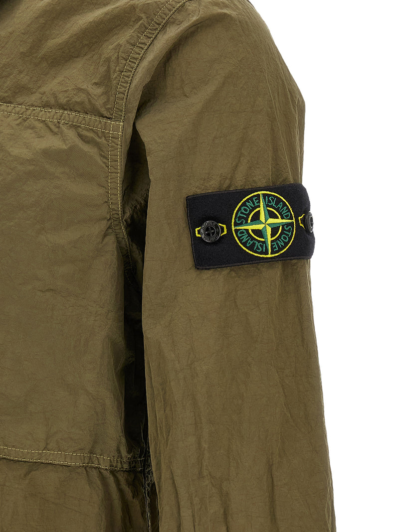 Stone Island Bicolor Polyamide Blouse