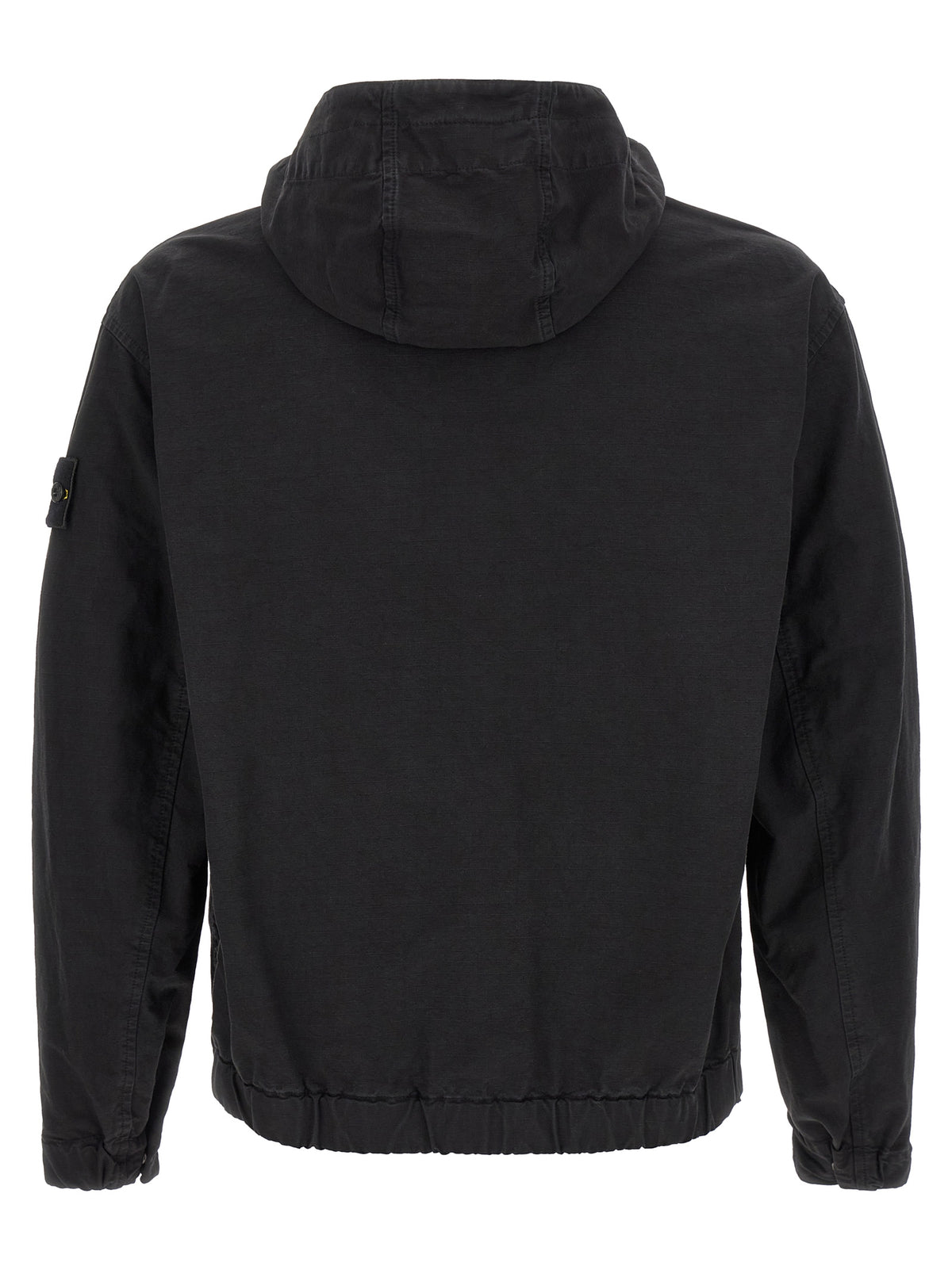 Stone Island Veste coque noire en coton
