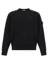 Sweat-shirt Stone Island en coton noir