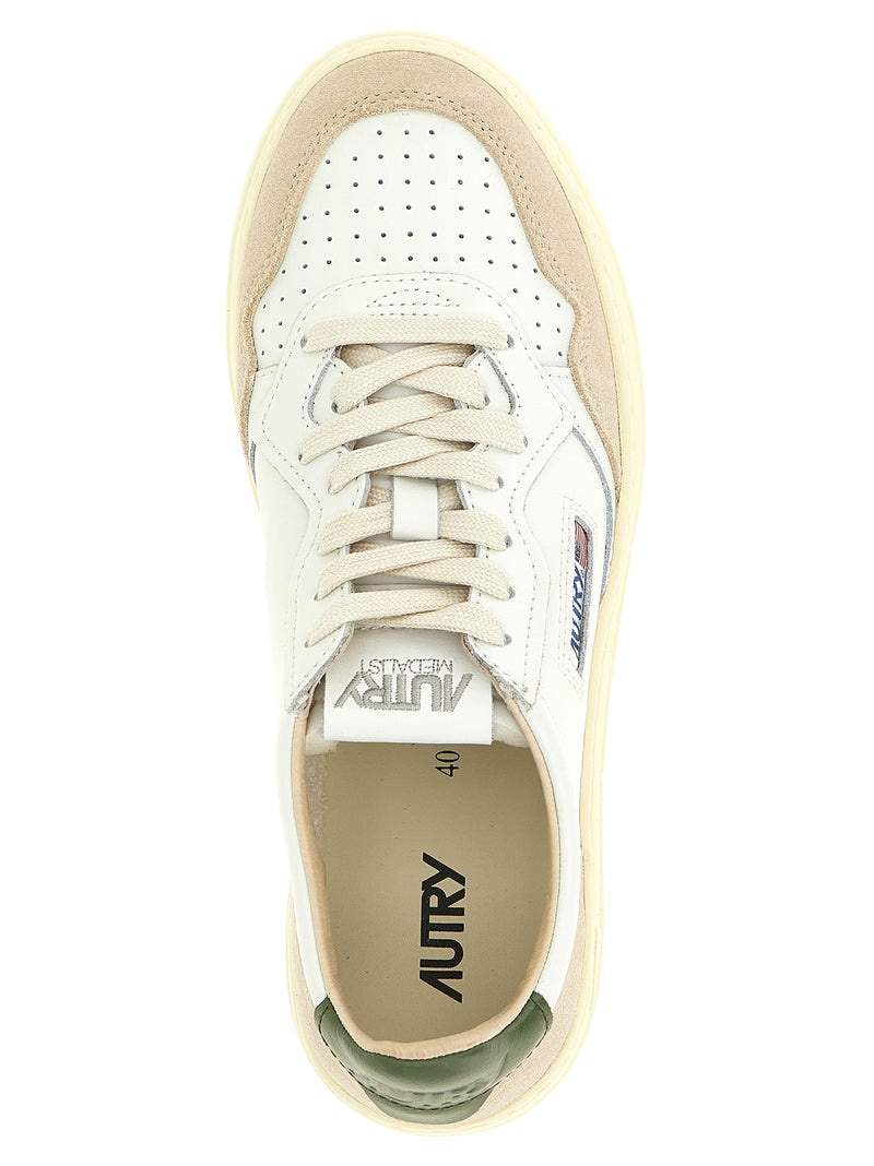 Autry Multicolor Cowhide Low Top Sneakers