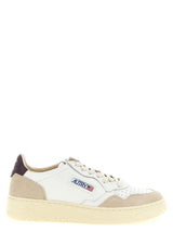 Baskets Athlétiques Autry en Cuir de Vachette Multicolore