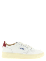 Baskets Autry Bordeaux en cuir de vachette