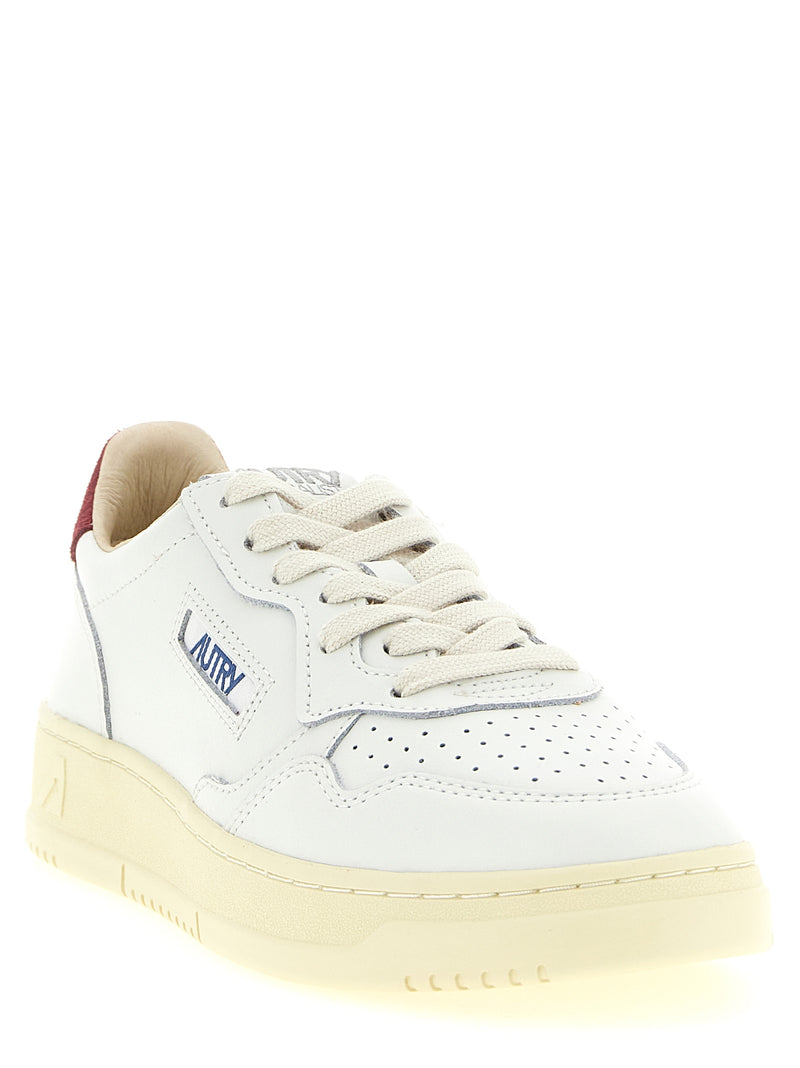 Autry Bordeaux Cowhide Athletic Sneakers