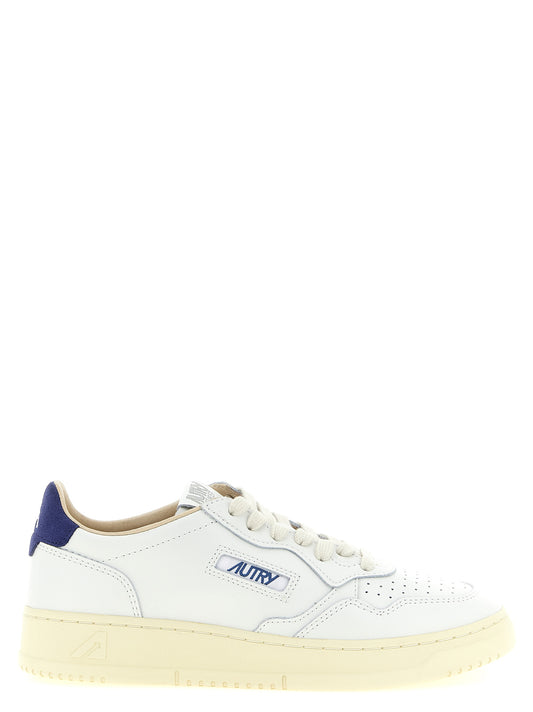 Autry Blue Cowhide Athletic Sneakers