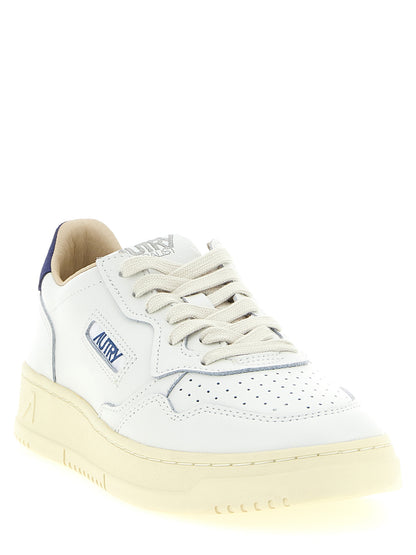 Autry Blue Cowhide Athletic Sneakers