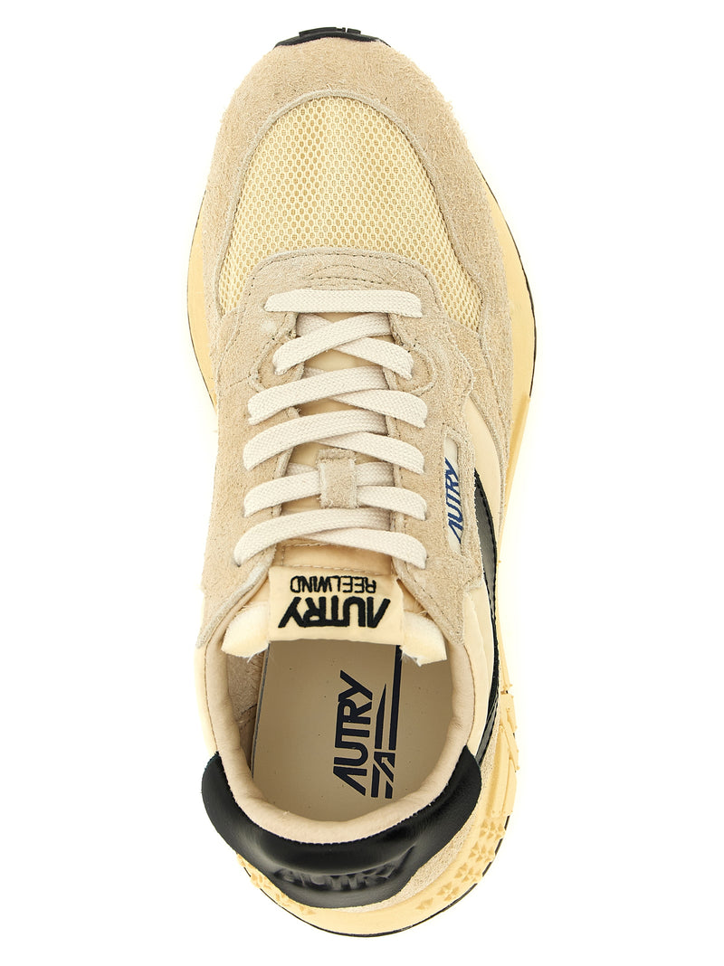 Autry Black Nylon Athletic Sneakers
