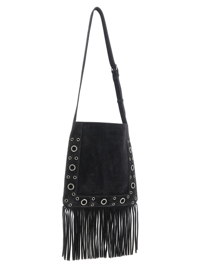 Valentino Garavani Black Calfskin Shoulder Bag