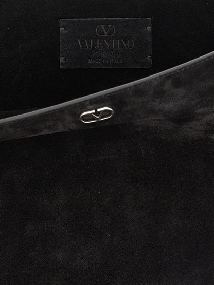 Valentino Garavani Black Calfskin Shoulder Bag