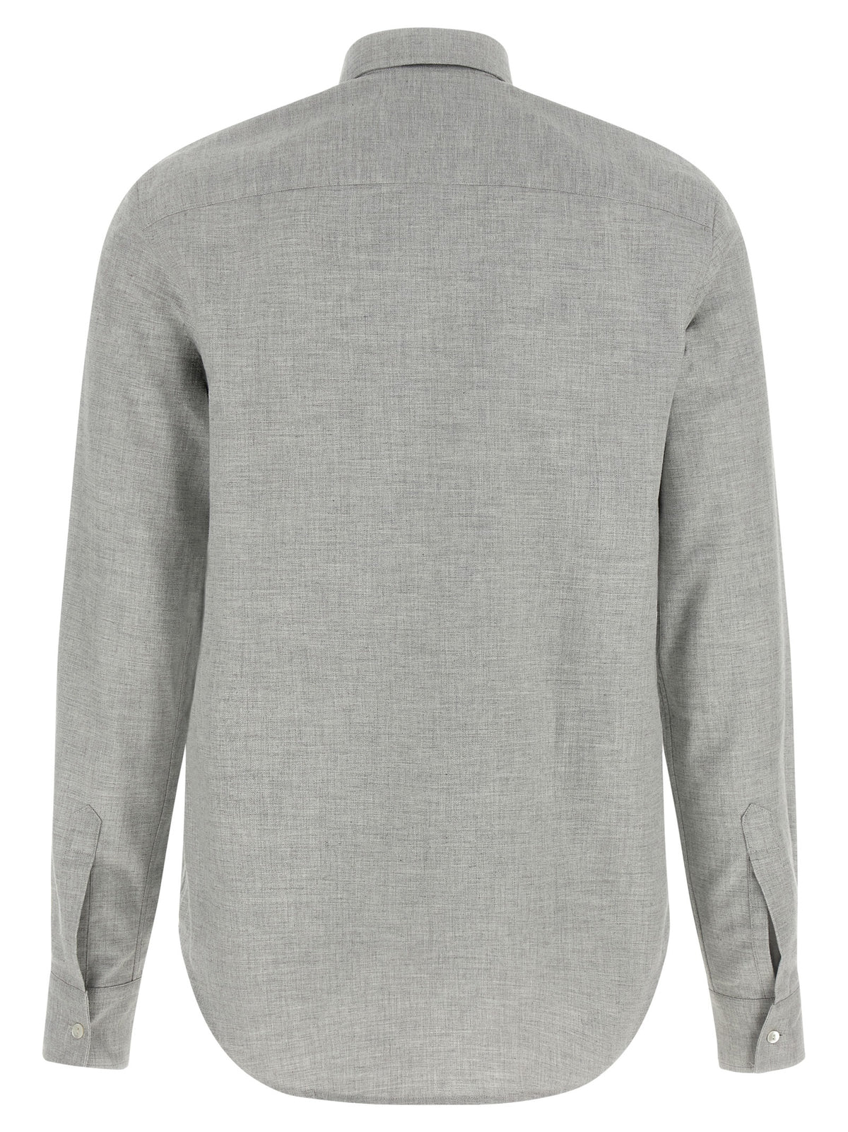 Chemisier en coton gris XACUS