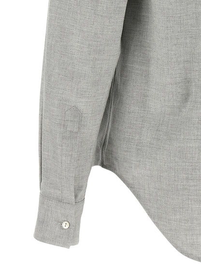 XACUS Gray Cotton Blouse