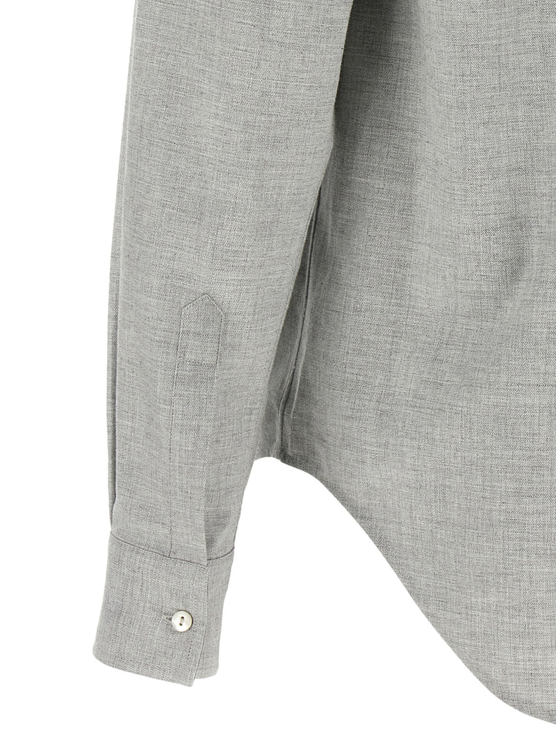 XACUS Gray Cotton Blouse