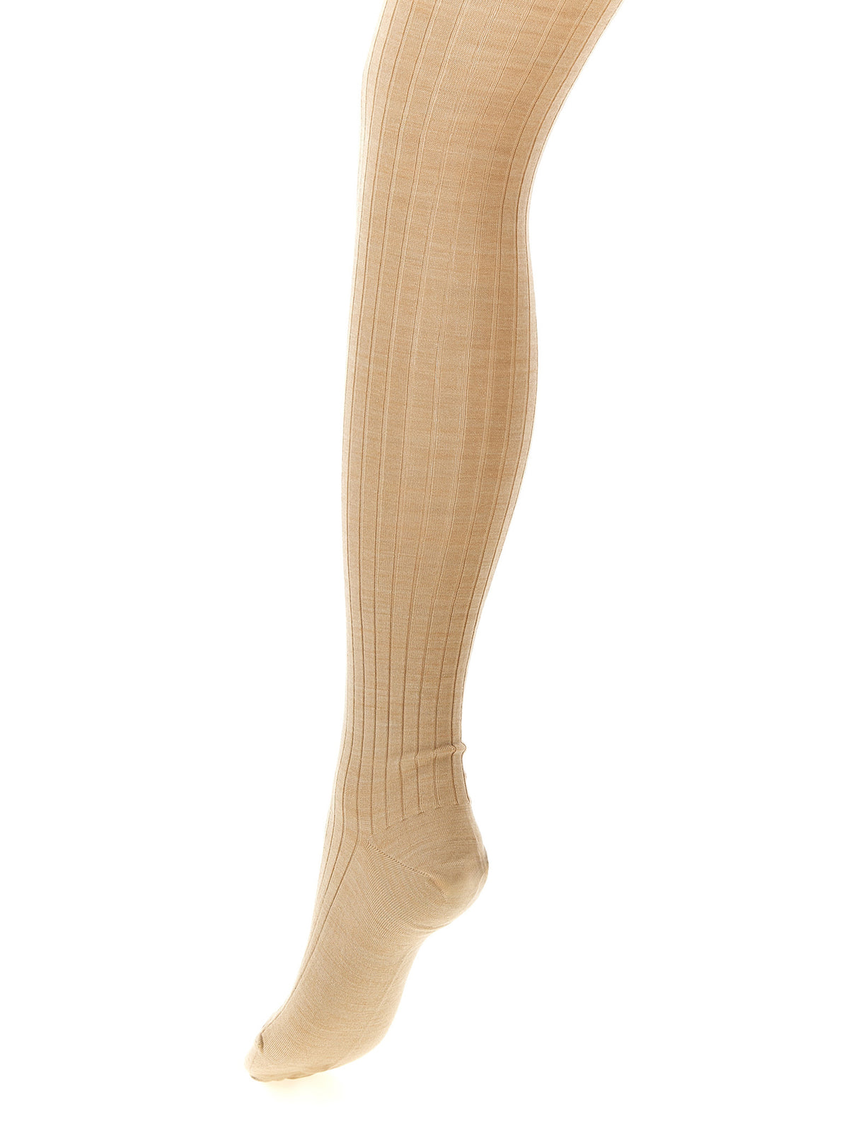 Chaussettes Jil Sander en laine beige