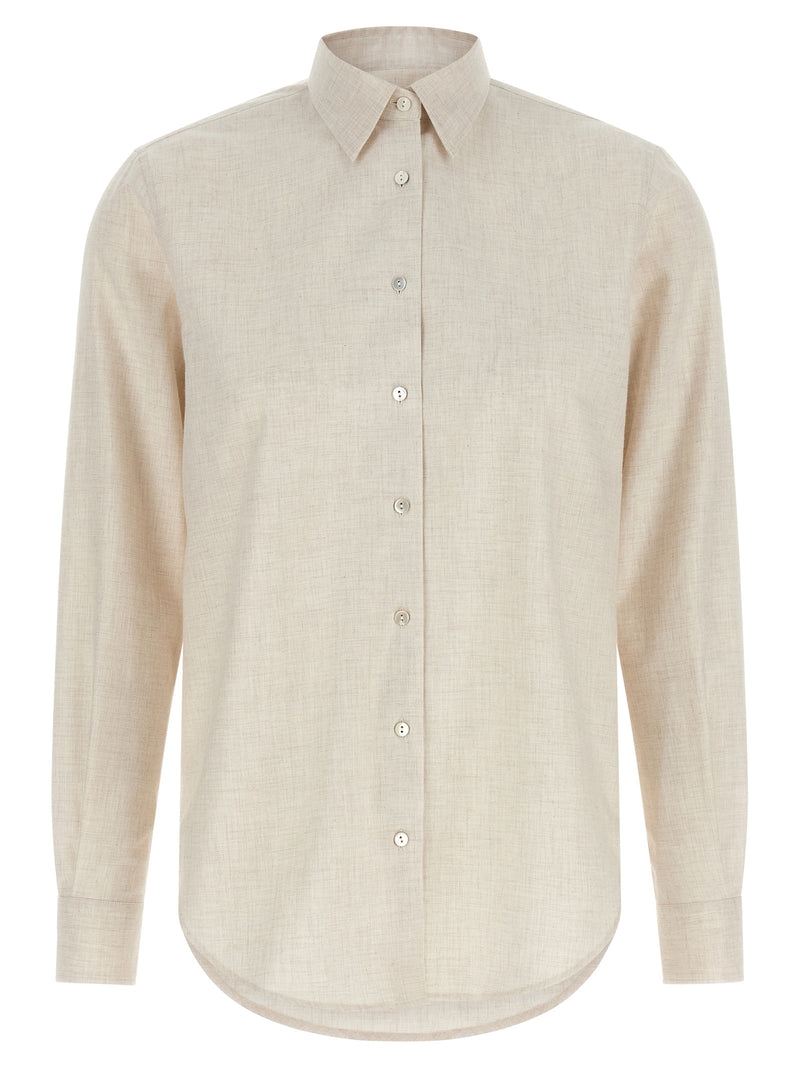 XACUS Beige Cotton Blouse