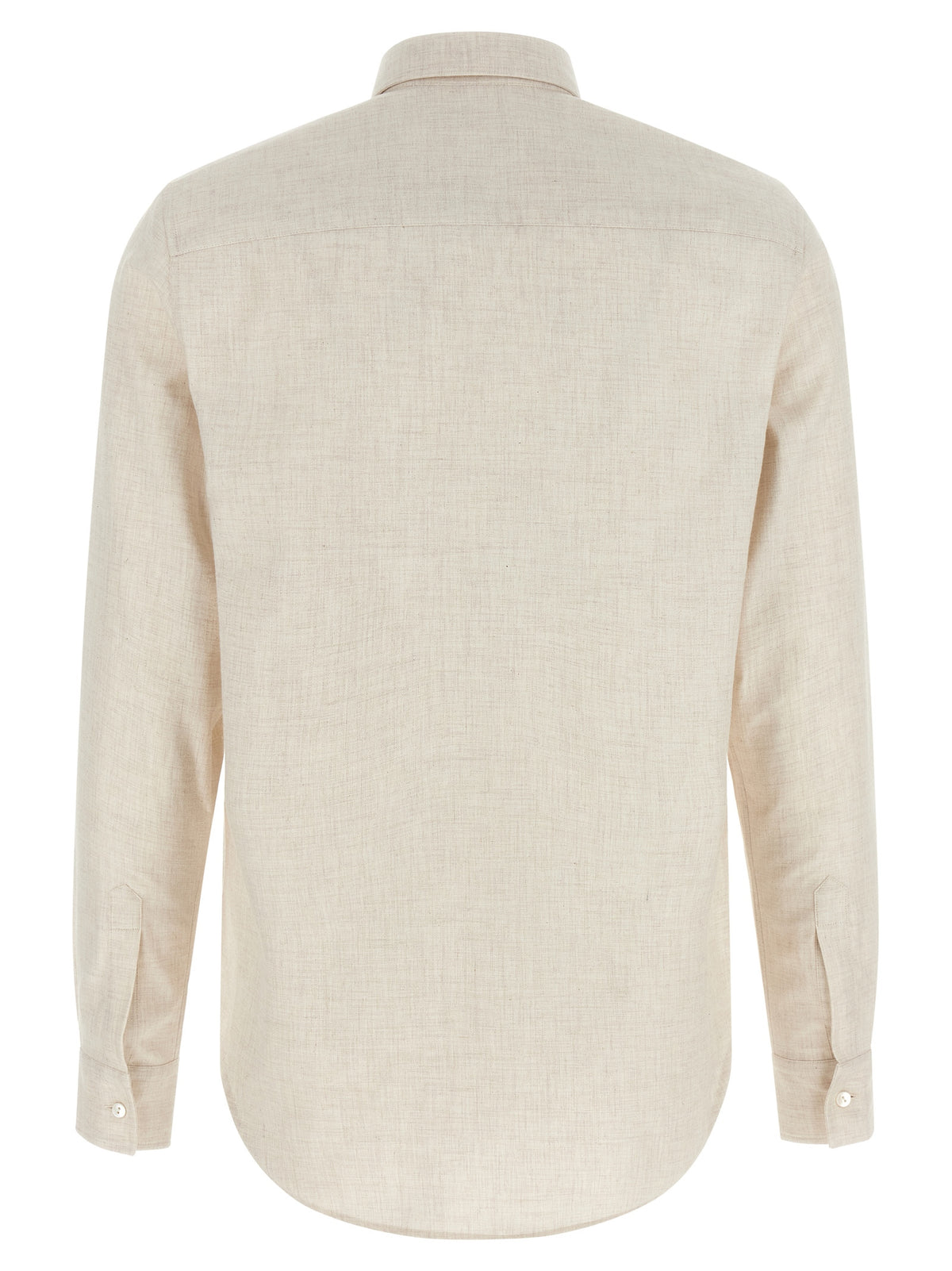 Chemisier en coton beige XACUS